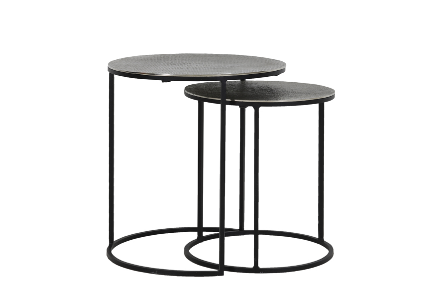 Tables Gigognes Rengo Plomb Anti Light and Living