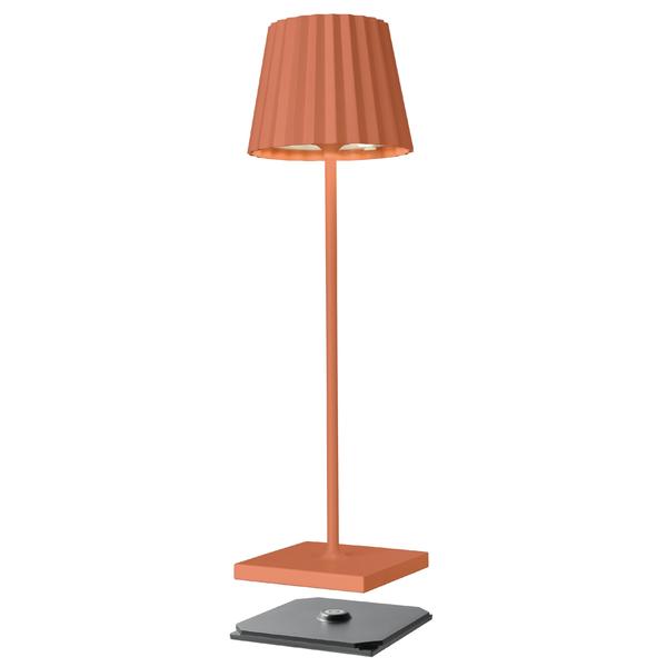Lampe extérieure rechargeable Orange Sompex